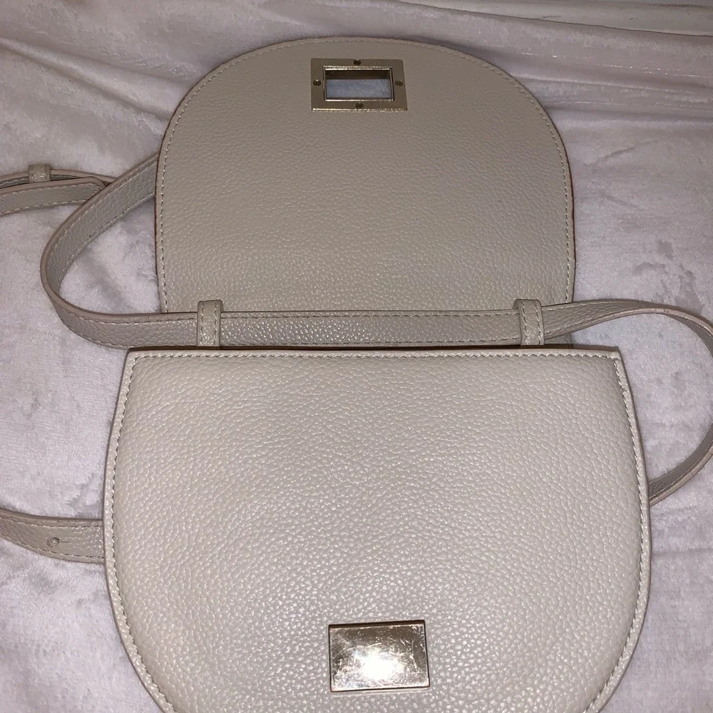 Steve Madden | Brown and Cream Cross Body Purse - Picture 10 of 10